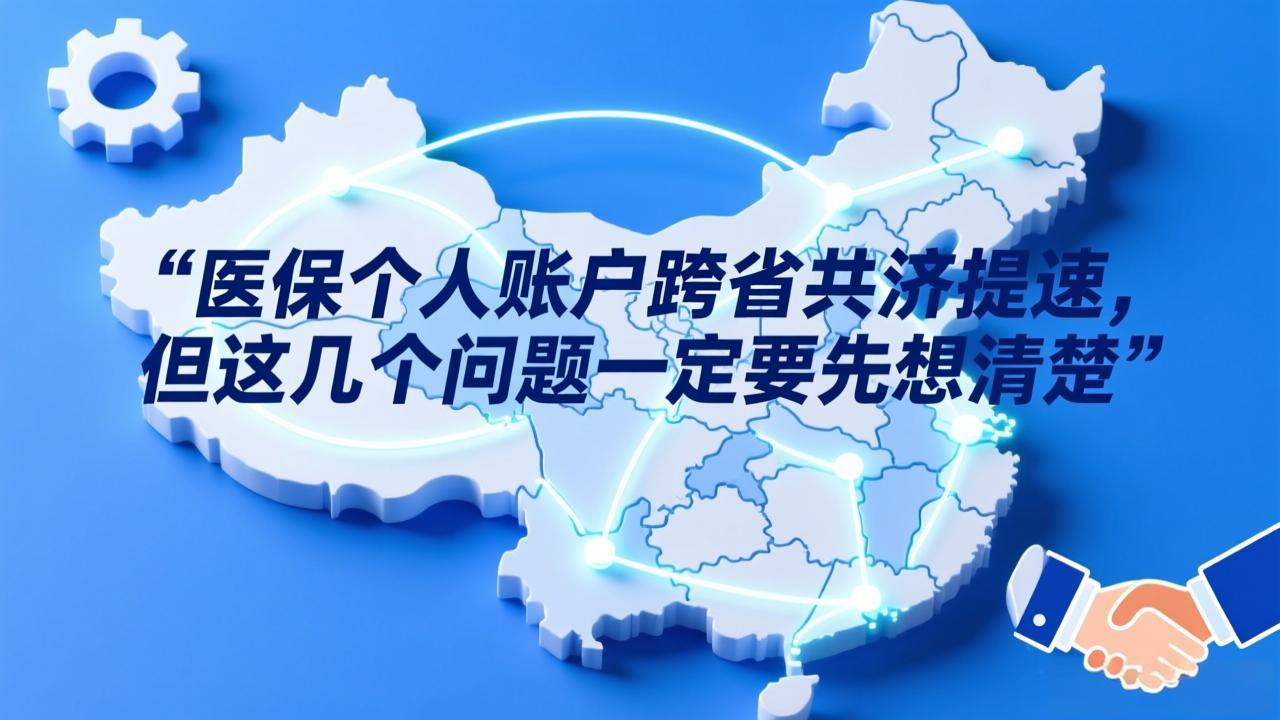 医保个人账户跨省共济提速，但这几个问题一定要先想清楚