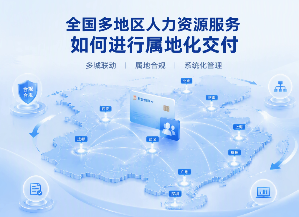全国多地区人力资源服务如何进行属地化交付?
