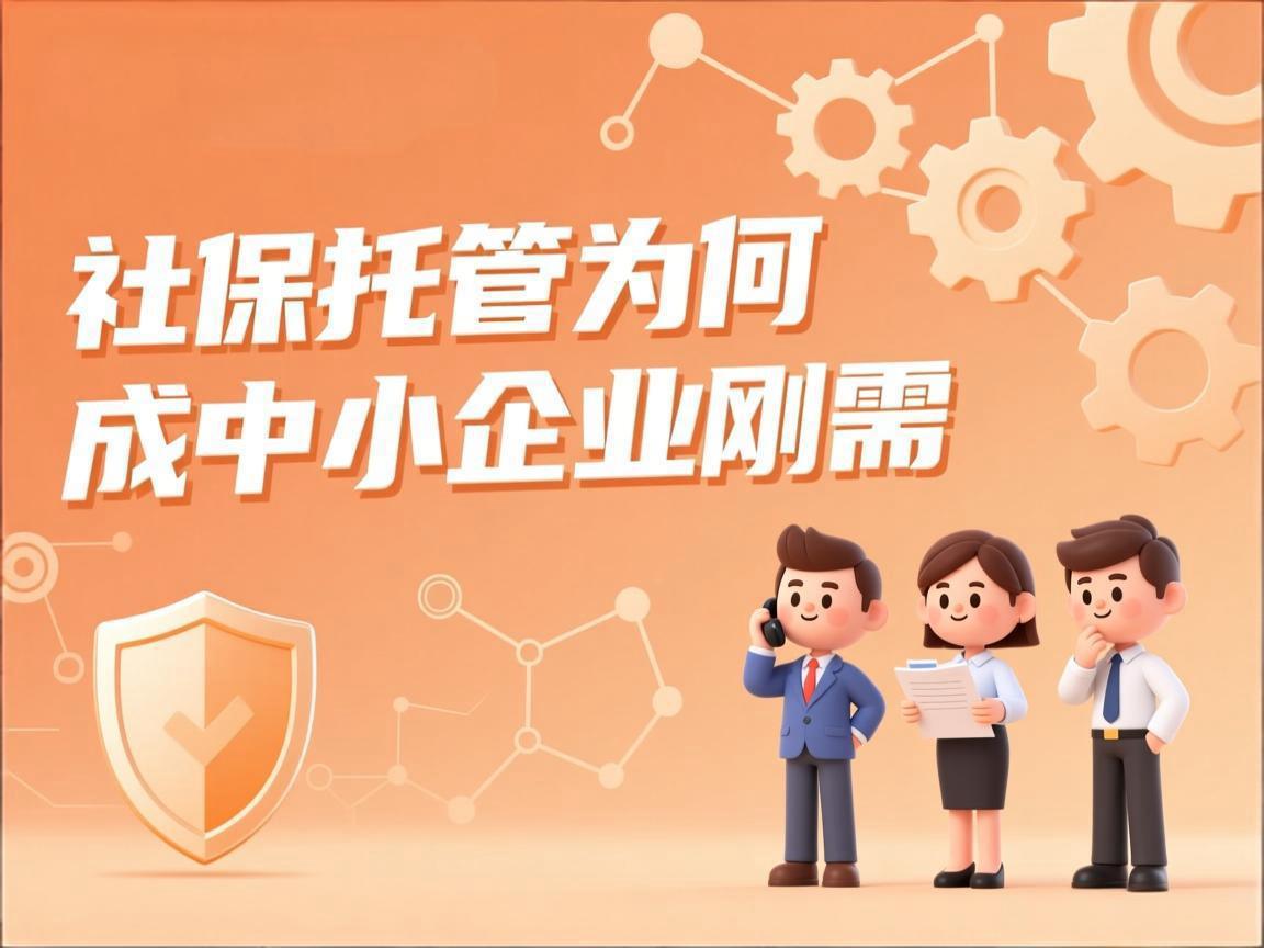 社保托管为何成中小企业刚需！三招教你选对服务机构