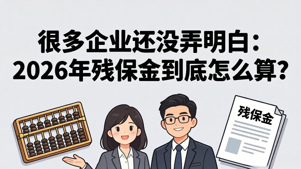 很多企业还没弄明白：2026年残保金到底怎么算？