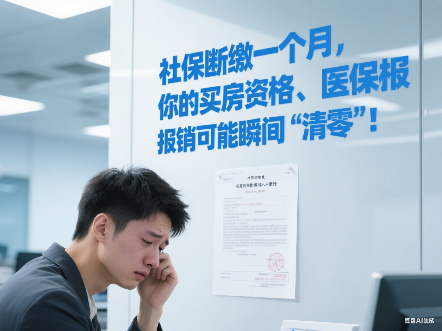 别不信!社保断缴一个月,你的买房资格、医保报销可能瞬间“清零”!