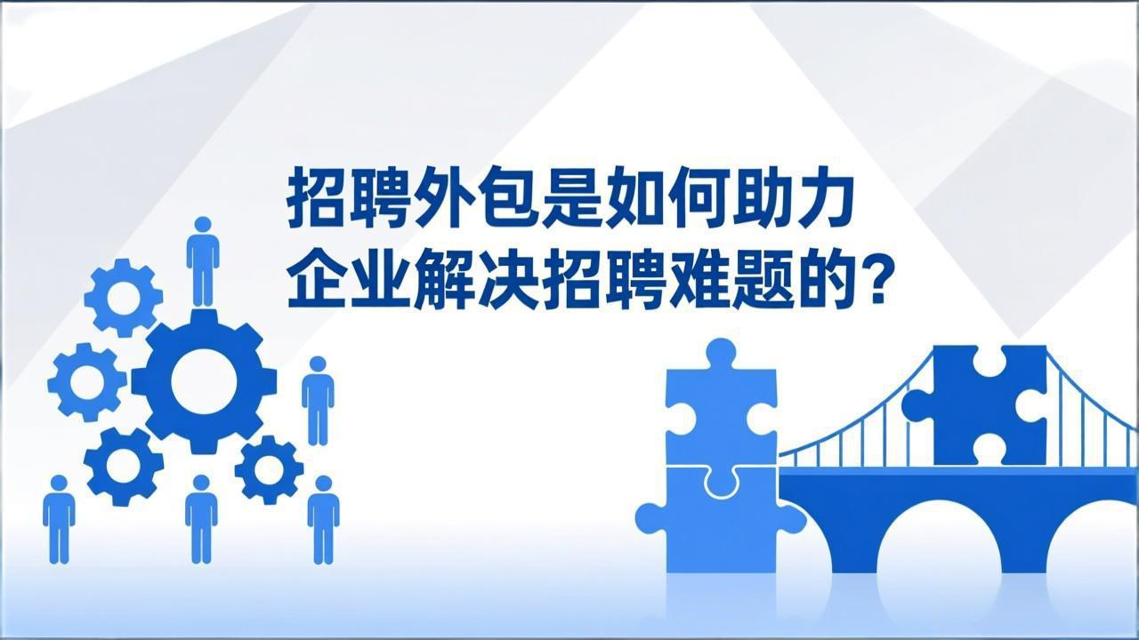 招聘外包是如何助力企业解决招聘难题的?