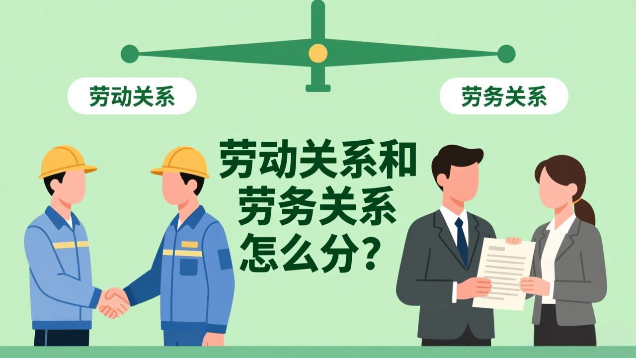 劳动关系和劳务关系怎么分?看这5个实用维度轻松解决劳动纠纷