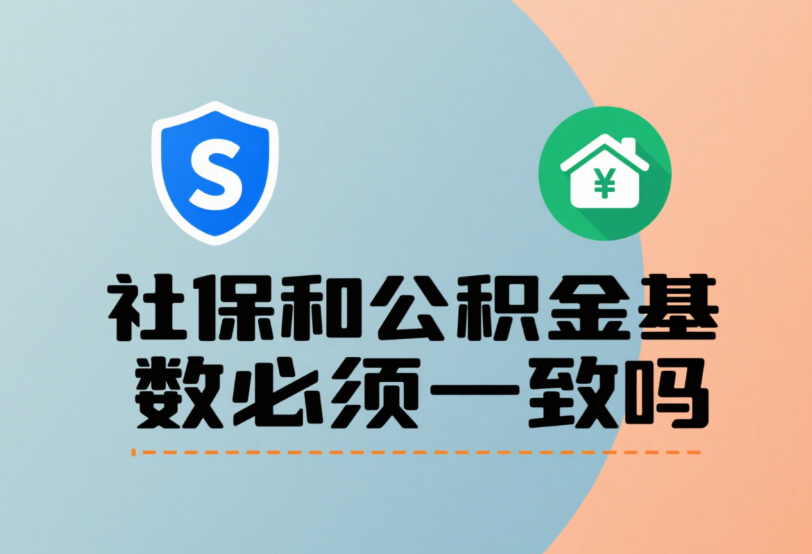 社保和公积金基数必须一致吗?看看官方是怎么说的