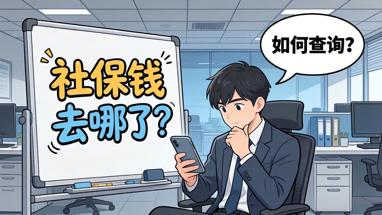 每月工资里扣的社保费去哪里了，5种方法，在家就能查明细