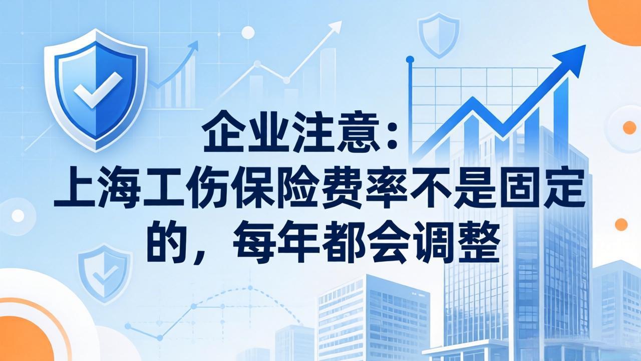 企业注意：上海工伤保险费率不是固定的，每年都会调整