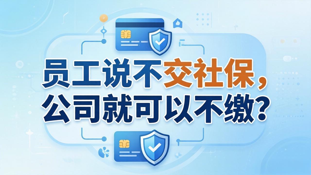 员工说不交社保,公司就可以不缴?大错特错,很多企业被罚了