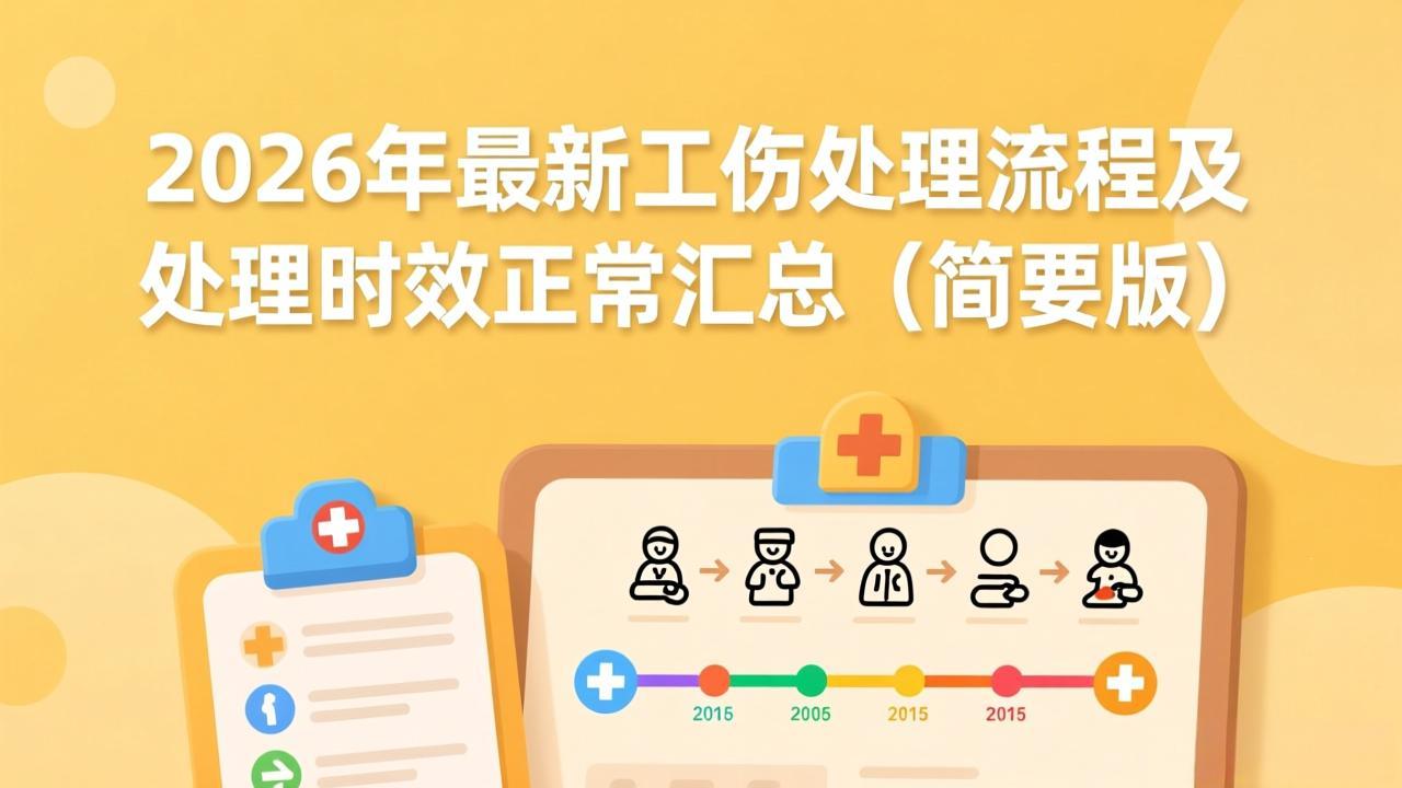 2026年最新工伤处理流程及处理时效正常汇总（简要版）