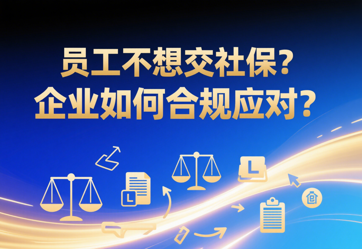 灵魂拷问！员工不想交社保？企业如何合规应对，避免踩坑
