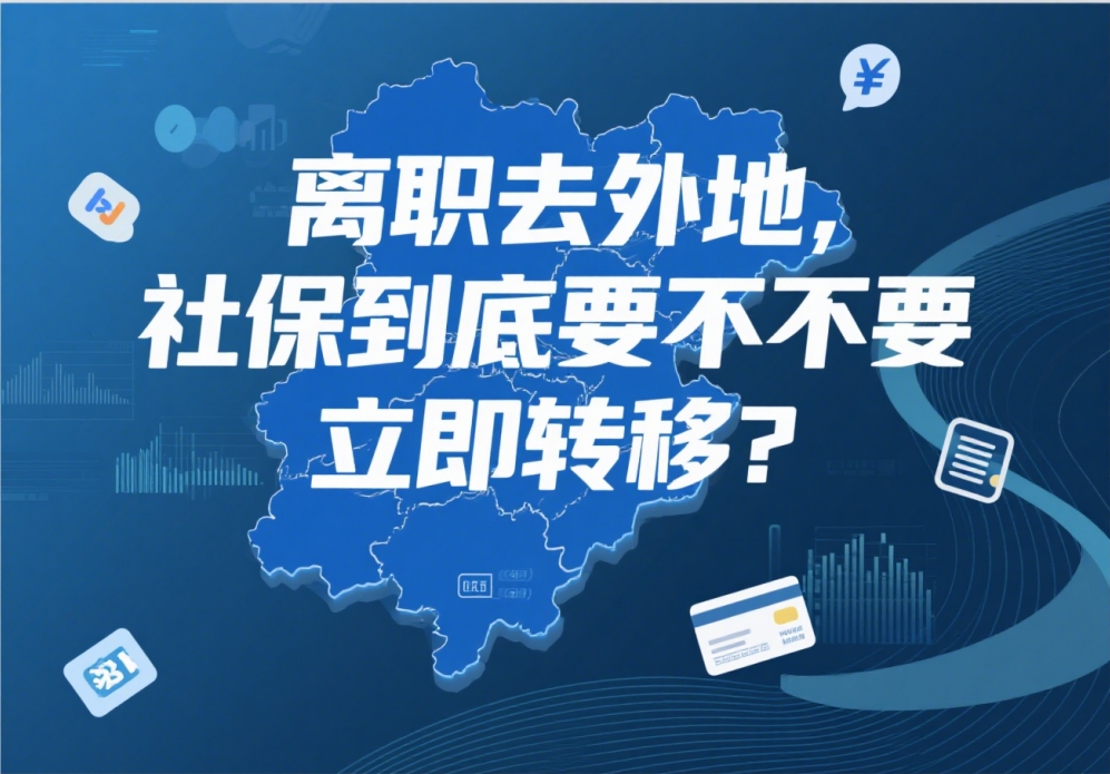 离职去外地，社保到底要不要立即转移？