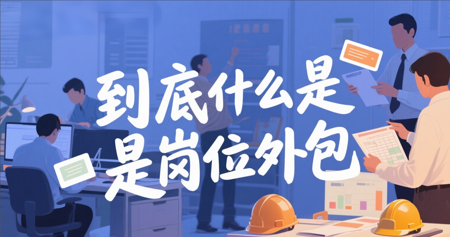 【HR必修课】到底什么是岗位外包?它和劳务派遣的区别,看这篇就够了!