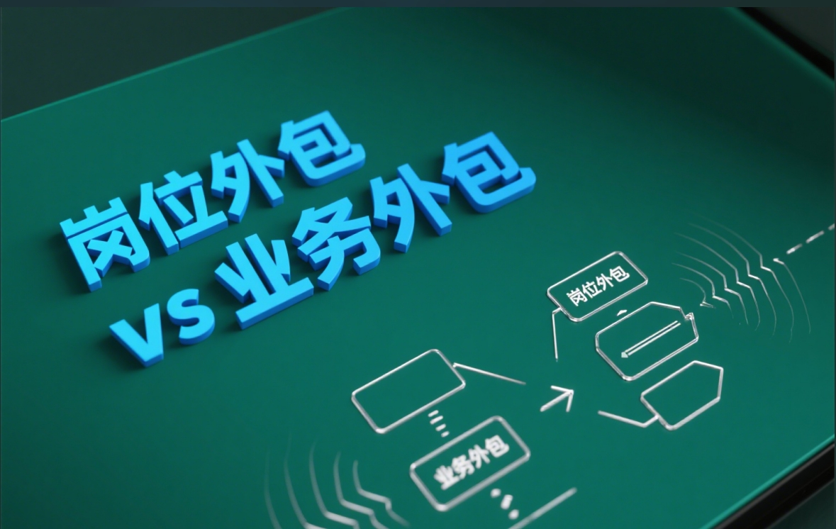 岗位外包 vs 业务外包:别再瞎选了,这才是企业降本增效的“手术刀”