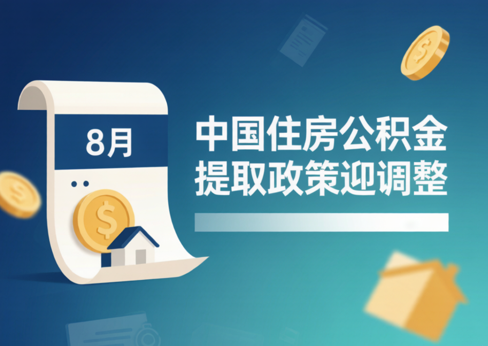 全国公积金提取限制变了?8月起,先看清哪些政策已经落地!