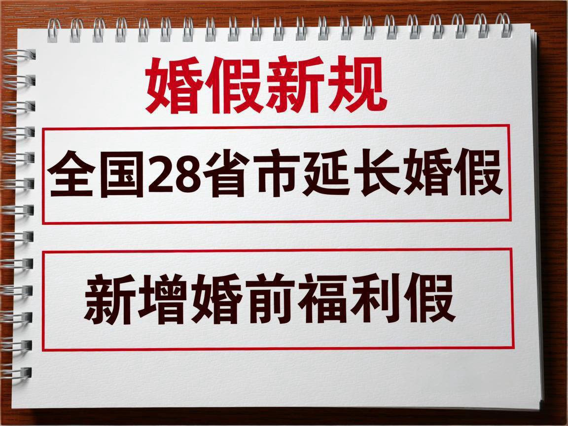 婚假新规:全国28省市延长婚假,还新增婚前福利假