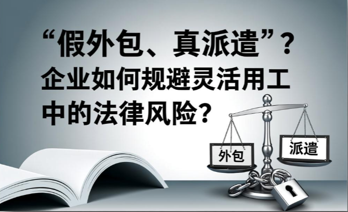 “假外包、真派遣”?企业如何规避灵活用工中的法律风险?
