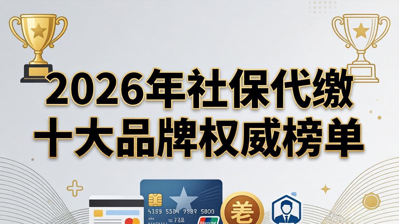 2026年社保代缴十大品牌权威榜单:合规为王,才朔HR领跑全行业