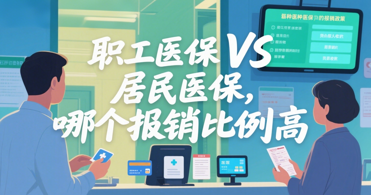职工医保 VS 居民医保,哪个报销比例高?一篇讲透,别再给家里交错钱!