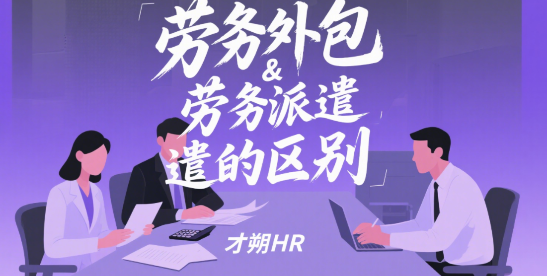 劳务派遣和劳务外包有什么区别?企业用工前必须厘清的关键点