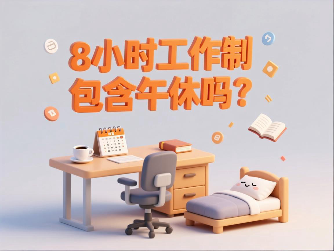 热搜吵翻！8 小时工作制包含午休吗？