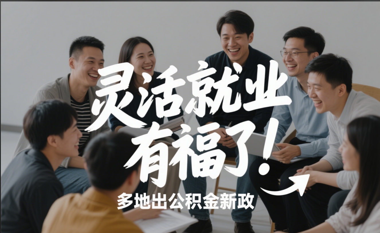 灵活就业有福了！ 多地公积金新政， 轻松享福利！