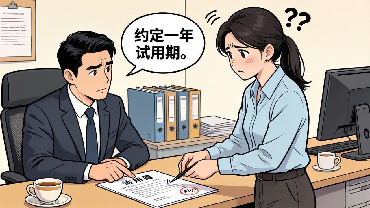 试用期约定1年合法吗?无固定期限合同的合规边界,一文说清