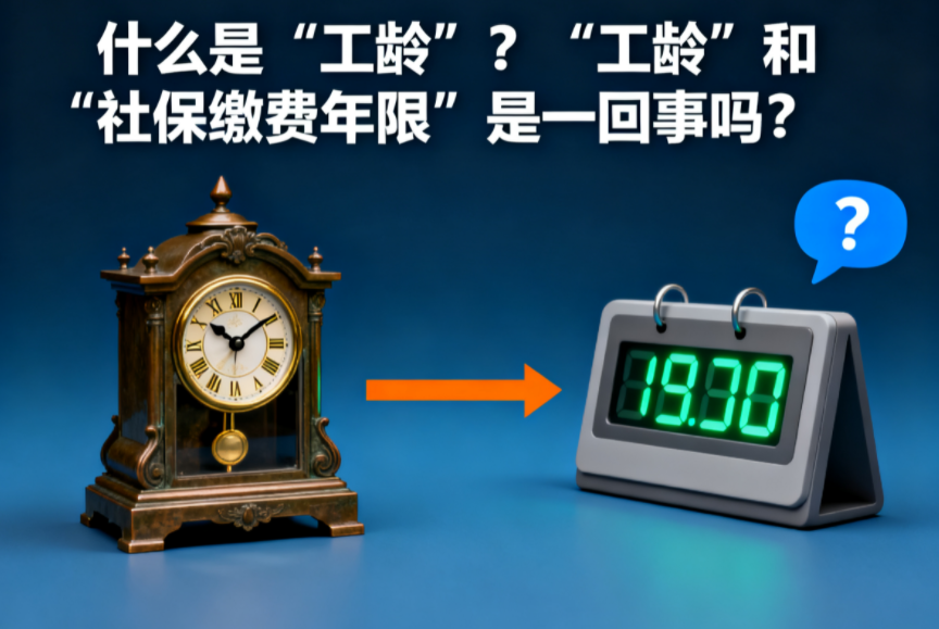 什么是“工龄”?“工龄”和“社保缴费年限”是一回事吗?