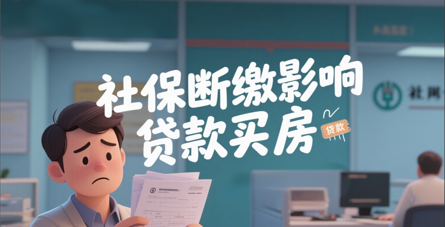 震惊！ 社保断缴影响贷款买房？ 99%的人都不知道