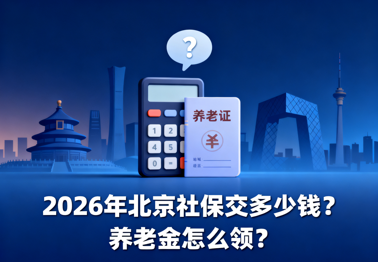 2026年北京社保交多少钱？养老金怎么领？看这篇文章就够了