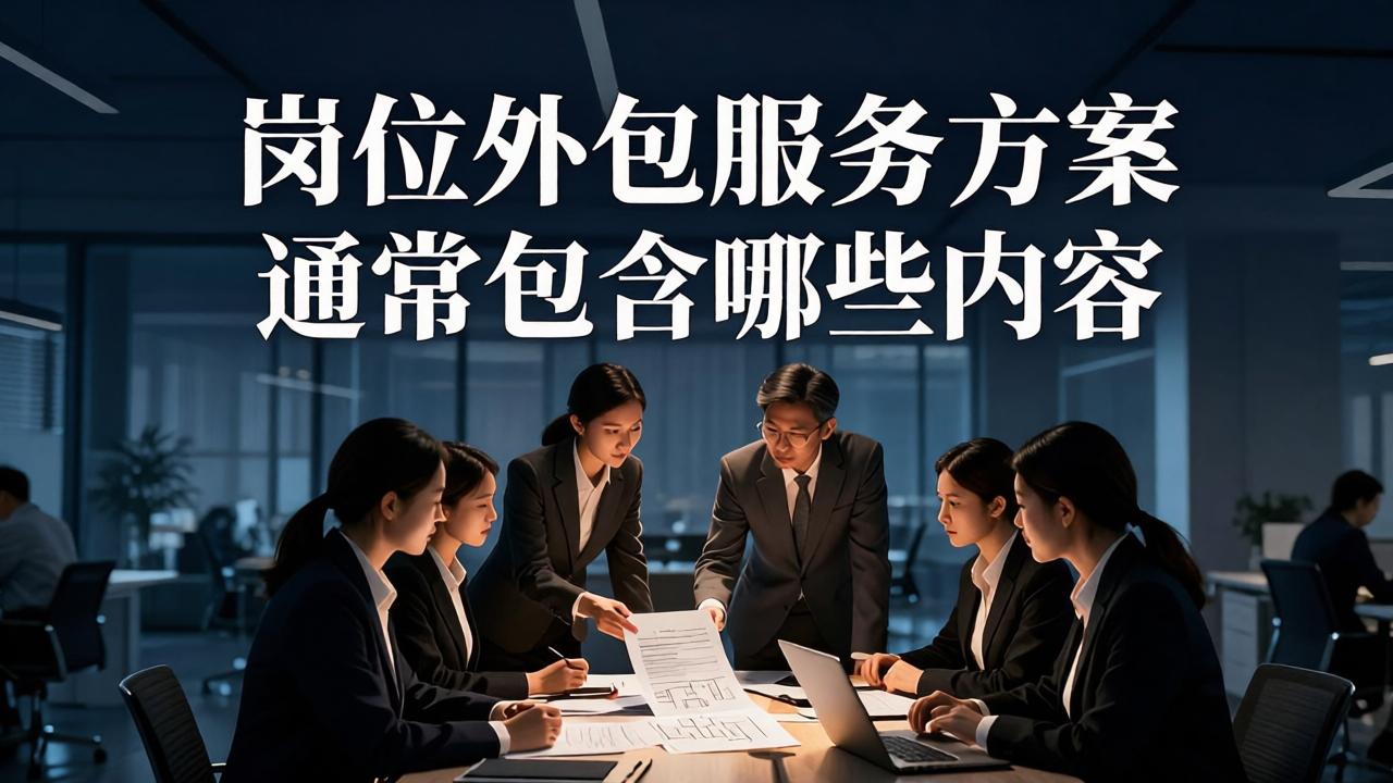 岗位外包服务方案通常包含哪些内容？企业签约前要看什么？
