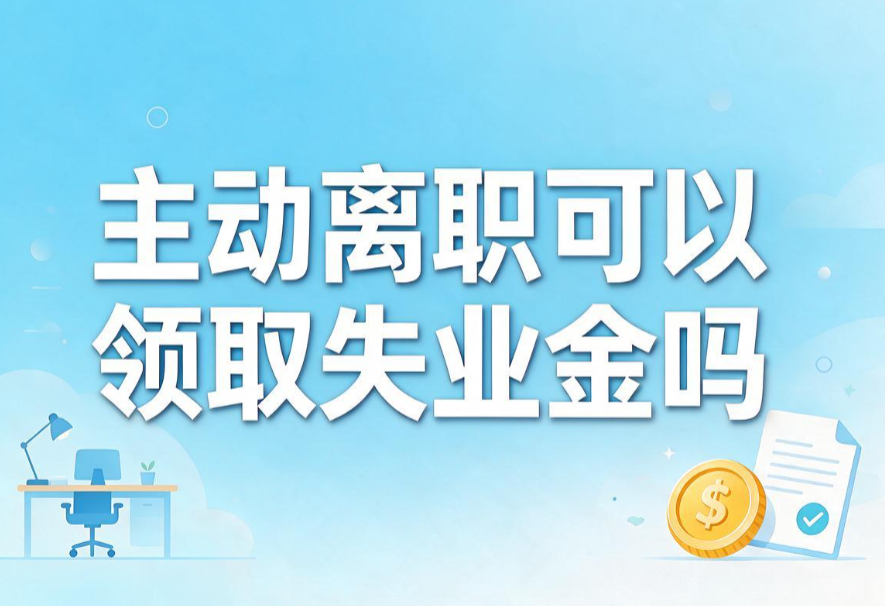 主动离职可以领取失业金吗?关键看离职原因