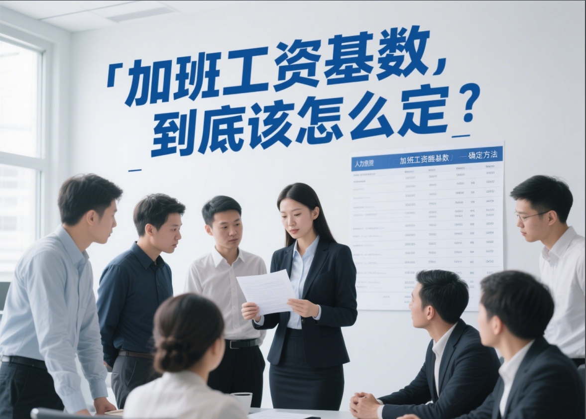 【HR必看】加班工资基数,到底该怎么定?这样算,才不违法