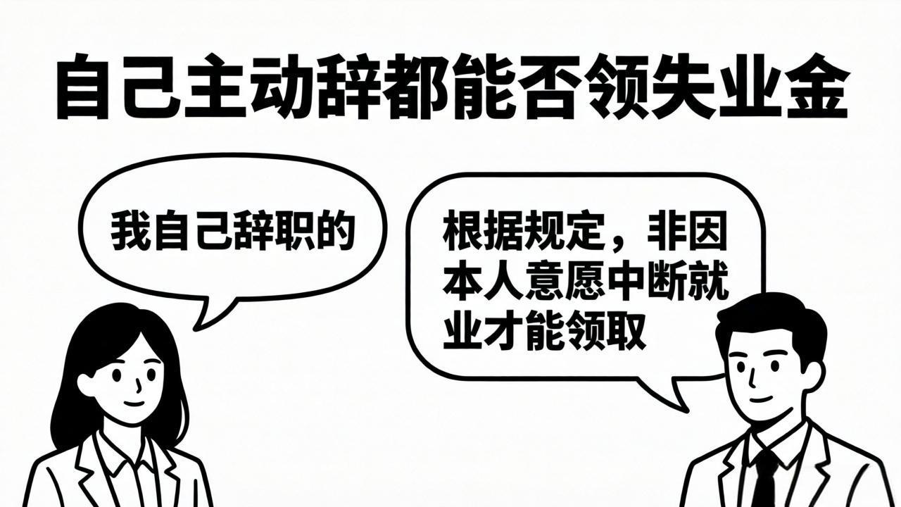 主动离职，到底能不能领失业金？一文讲清
