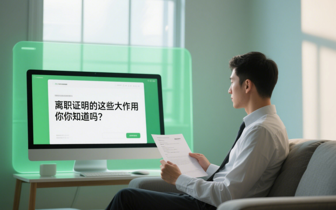离职证明,可不只是一张“纸”!它的这些大作用,你真的知道吗?