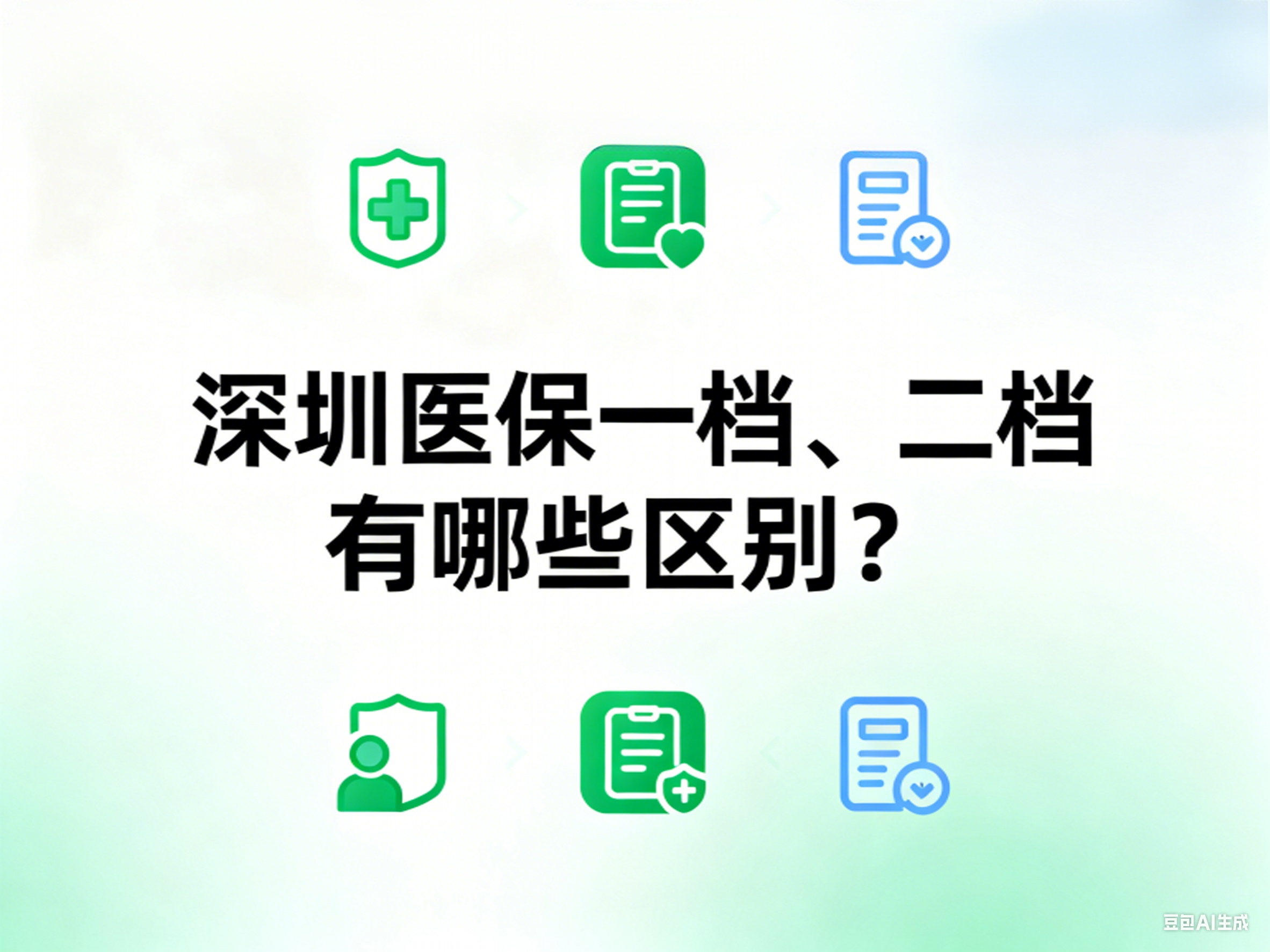 深圳医保一档、二档有哪些区别?怎么选择更省心呢