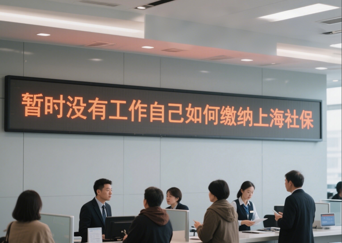 暂时没有工作自己如何缴纳上海社保?超全攻略来了