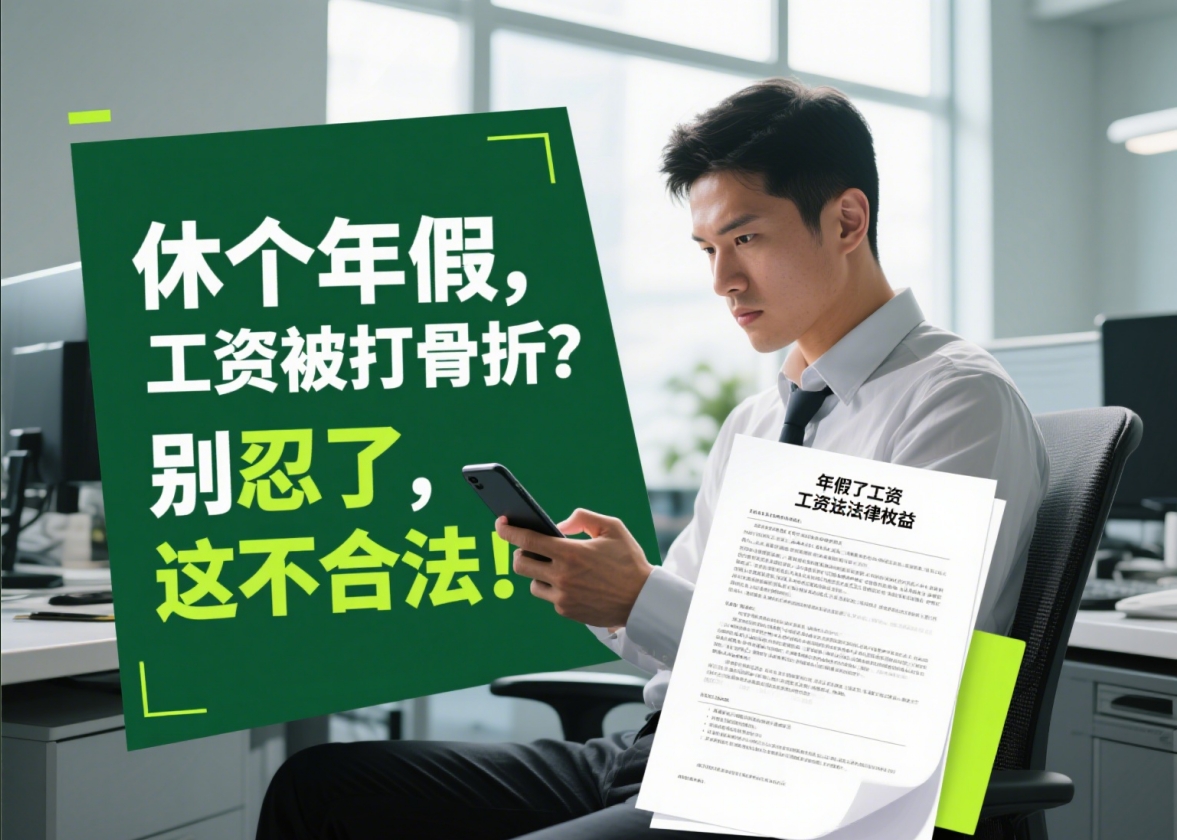 休个年假,工资被打骨折?别忍了,这不合法!