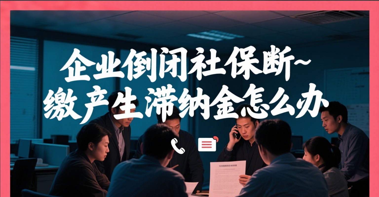 企业倒闭社保断缴产生滞纳金怎么办?别慌,这份攻略请收好
