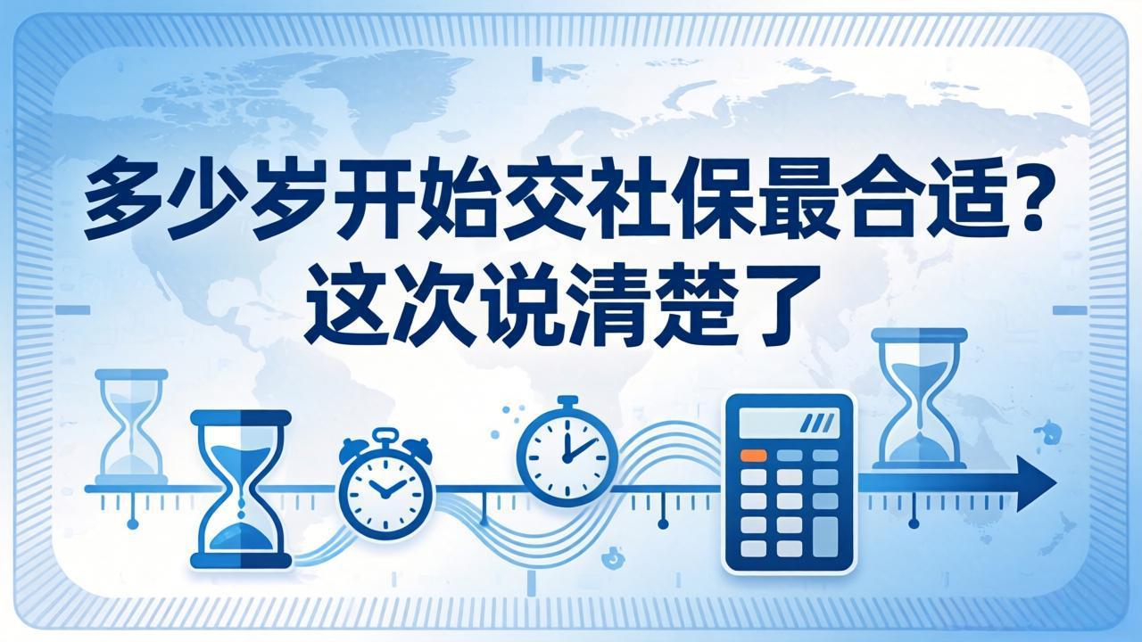 多少岁开始交社保最合适?这次说清楚了