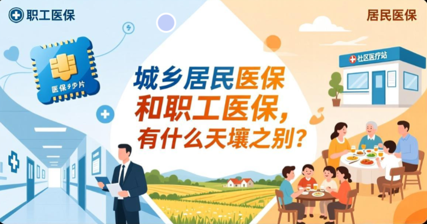 城乡居民医保和职工医保,有什么天壤之别?
