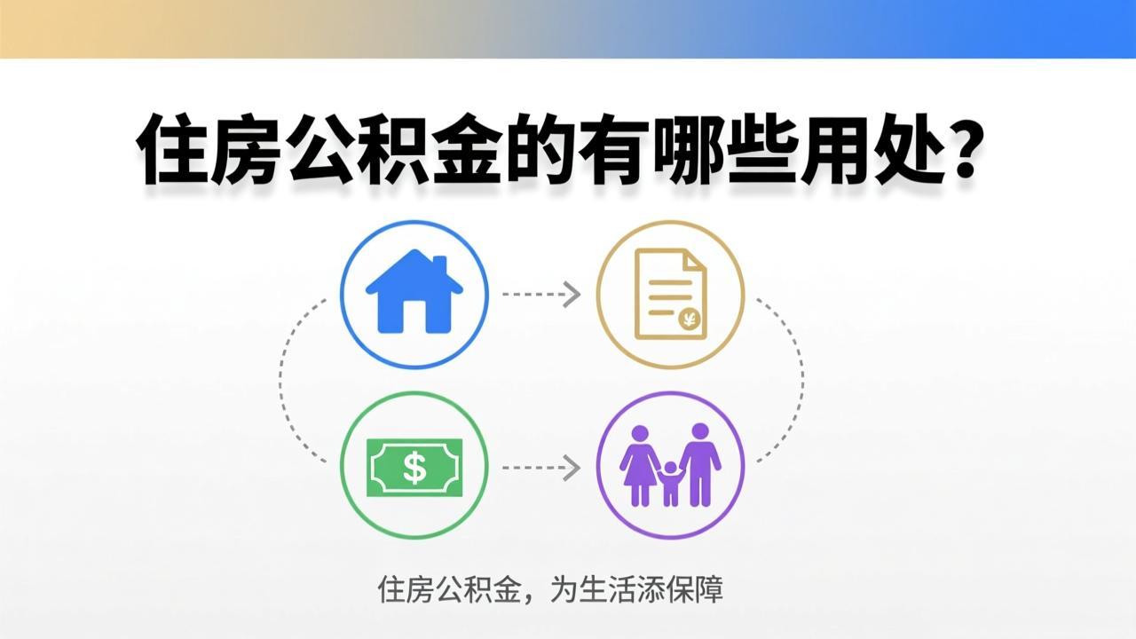 住房公积金有哪些用处?你不会还不知道吧!