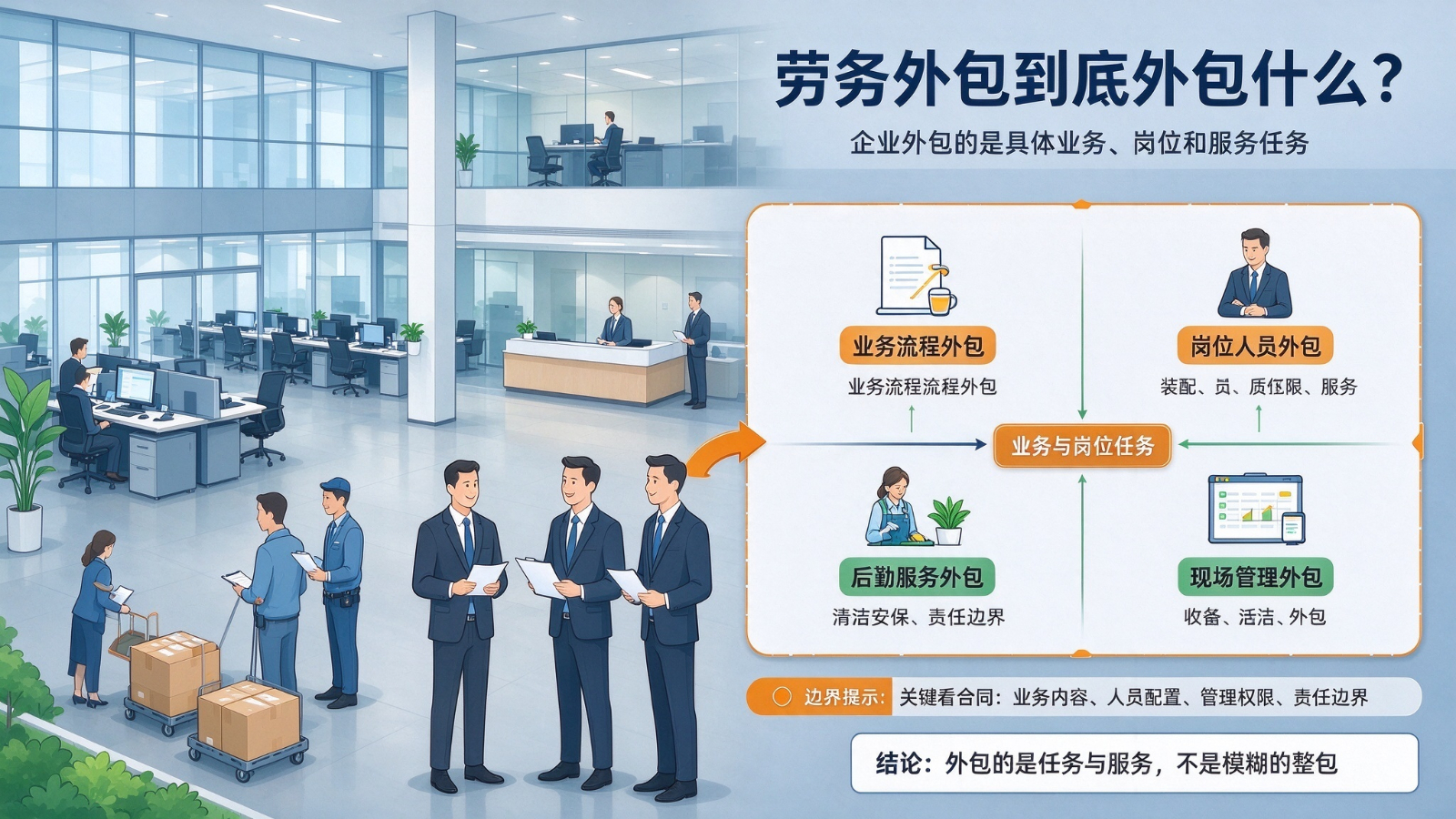 劳务外包到底是什么?