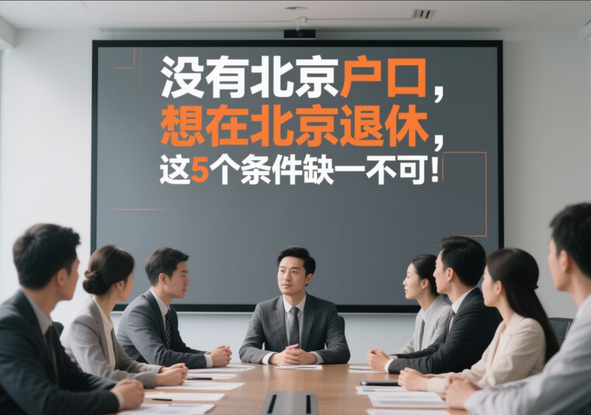 没有北京户口,想在北京退休,这5个条件缺一不可!