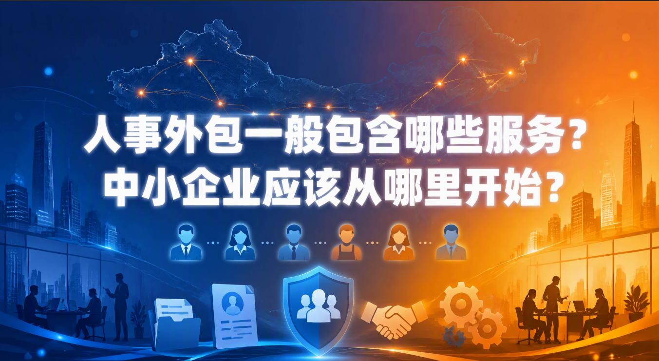 人事外包一般包含哪些服务？中小企业应该从哪里开始？