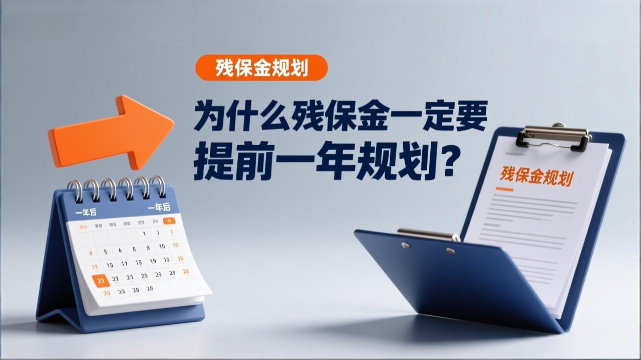 为什么残保金一定要提前一年规划？