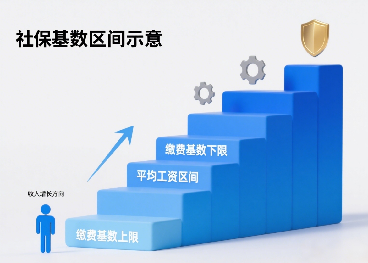 【最新版】2025上海社保基数和缴费比例,一文读懂是怎么算的